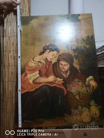Quadro olio su tela, NUOVO