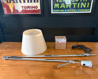 Artemide tolomeo mega con supporto  da parete
