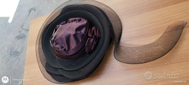 cappello da cerimonia diametro 35 cm