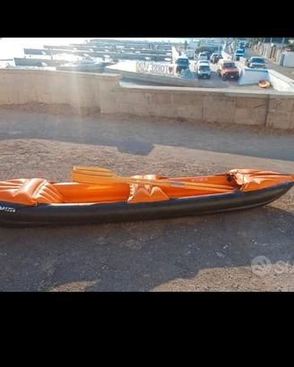 canoa gonfiabile  2 posti + pompa x gonfiare 
