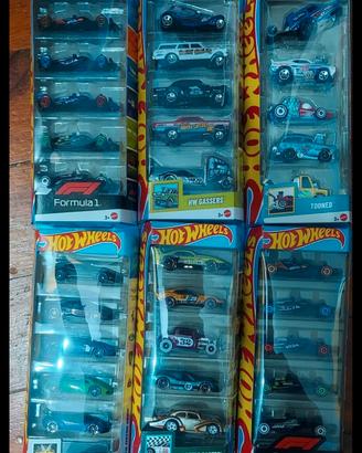  Lotto 6 Multipack Hot Wheels (30 auto) - Nuovi