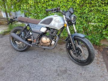 SCRAMBLER F.B. MONDIAL SPARTAN 125cc GRIGIA