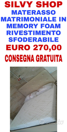 Materasso matrimoniale in memory foam