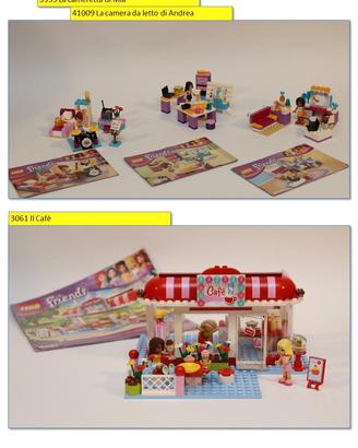 LEGO Friends - set: 3315+3061+3936+3939+41009