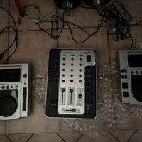 CDJ 100S e mixer