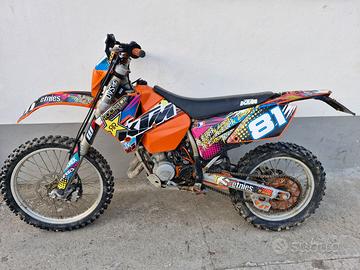 KTM 125 EXC 2T (targato)