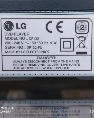 LG Lettore DVD