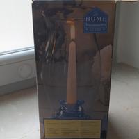 Porta candele in vetro