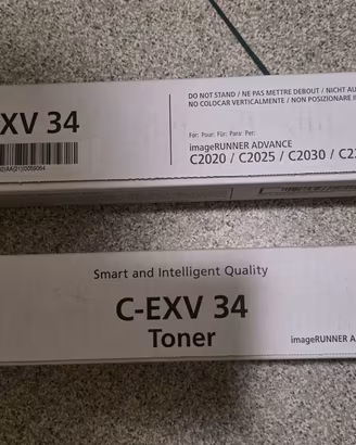 Toner originali Canon C-EXV 34 (CIANO)