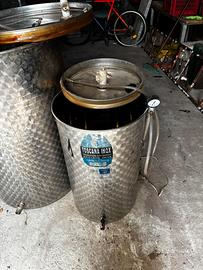 Botti da vino inox