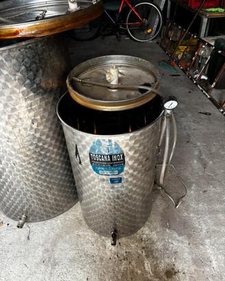 Botti da vino inox