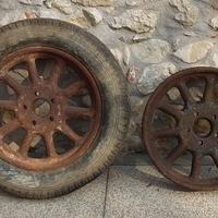 Ruote cerchio fiat 501 anno 1926