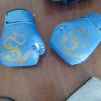 Casco boxing e guantoni (6-11 anni)