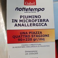 Piumino in microfibra quattro stagioni Gabel