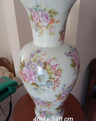 Vaso in ceramica 46 cm – decorato a mano – stile s