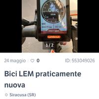 Bici lem 48v