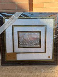 Quadro in Argento Bassorilievo Marina ‘Ferdy Line’