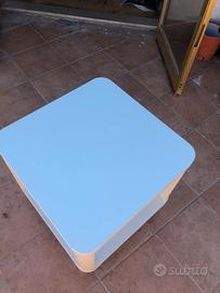 Mobiletto basso  su ruote