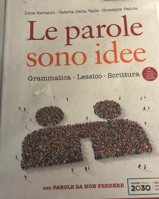 Le parole sono idee.