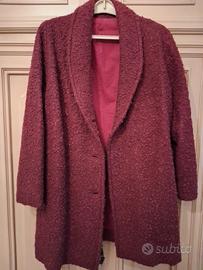 Cappotto in lana Bouclé donna