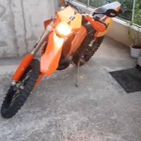 Ktm 300 2t exc enduro targato