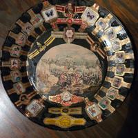 sigari vintage, piatti, piatti