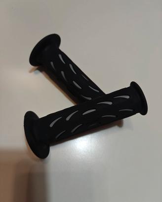 Progrip Manopole 22/25 Forate Grigio/Nero