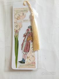 segnalibro con nappina