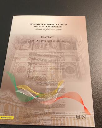 FOLDER FILATELICO 90° Patti Lateranensi 1929-2019