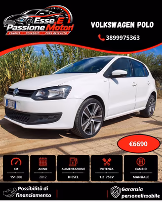 Volkswagen Polo 1.2 TDI DPF 5 p. Trendline
