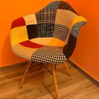 Poltroncina Stile Patchwork
