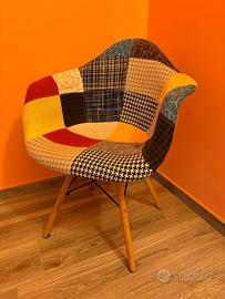 Poltroncina Stile Patchwork