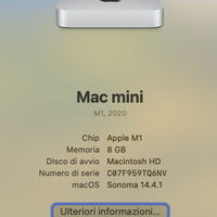 Apple Mac mini m1