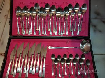 IMCO set 75 posate vintage art deco inox 18/10