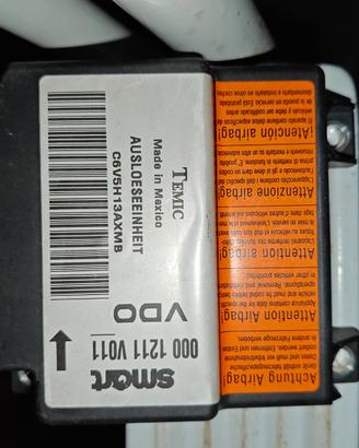 CENTRALINA AIRBAG VDO 0001211V011 SMART FORTWO 450
