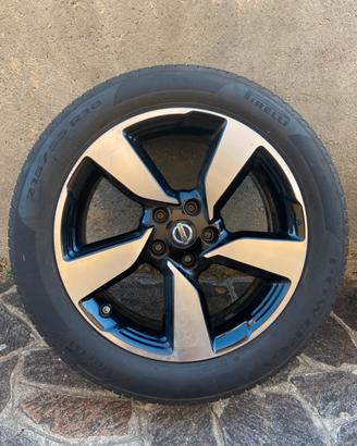 CERCHI 215/55 R18 E GOMME PIRELLI X NISSAN