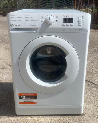 Lavatrice Indesit 8 kg 1200 giri A+++ Inverter