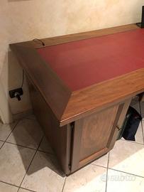 Scrivania legno massello