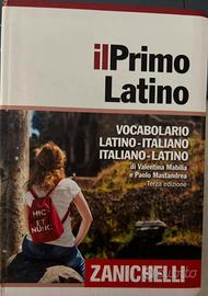 Il Primo Latino: Vocabolario Zanichelli