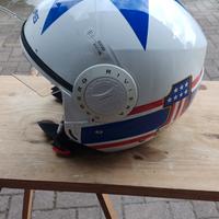 casco aperto con visiera 