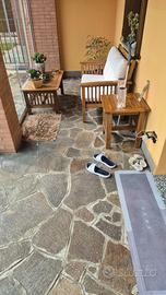 Mobili da giardino in blocco mai usati