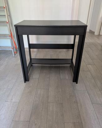 Scrivania IKEA LAIVA marrone-nero