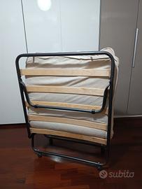 letto pieghevole con materasso 