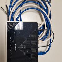 Sdoppiatore switch  6 porte Ethernet 