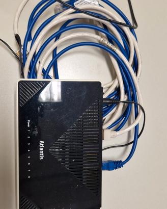 Sdoppiatore switch  6 porte Ethernet 