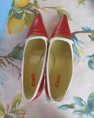 scarpe rosse Cinti 