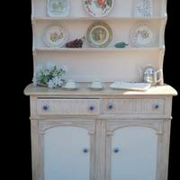 credenza piattaia stile shabby chic 