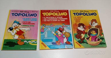 lotto 3 fumetti TOPOLINO 1280 - 1281 _ 1282