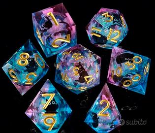 Set Dadi D&D - Gatti Neri e Galassia