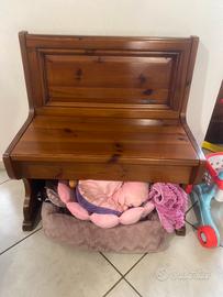 Cassapanca in legno massello